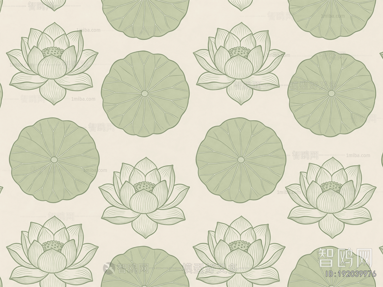 Animal And Plant Pattern Wallpaper