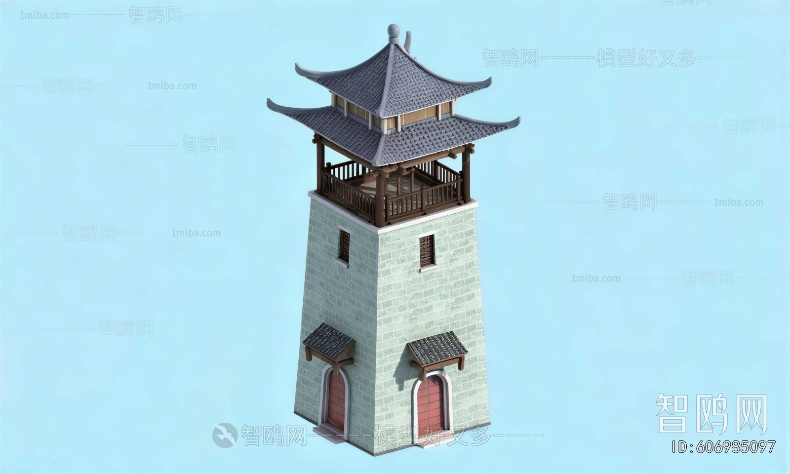 Chinese Style Ancient Architectural Buildings