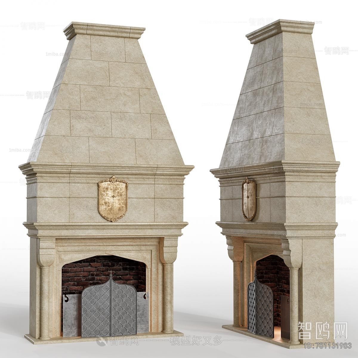 European Style Fireplace