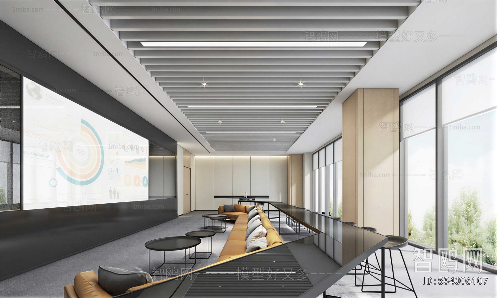 Modern Staff Recreation Room
