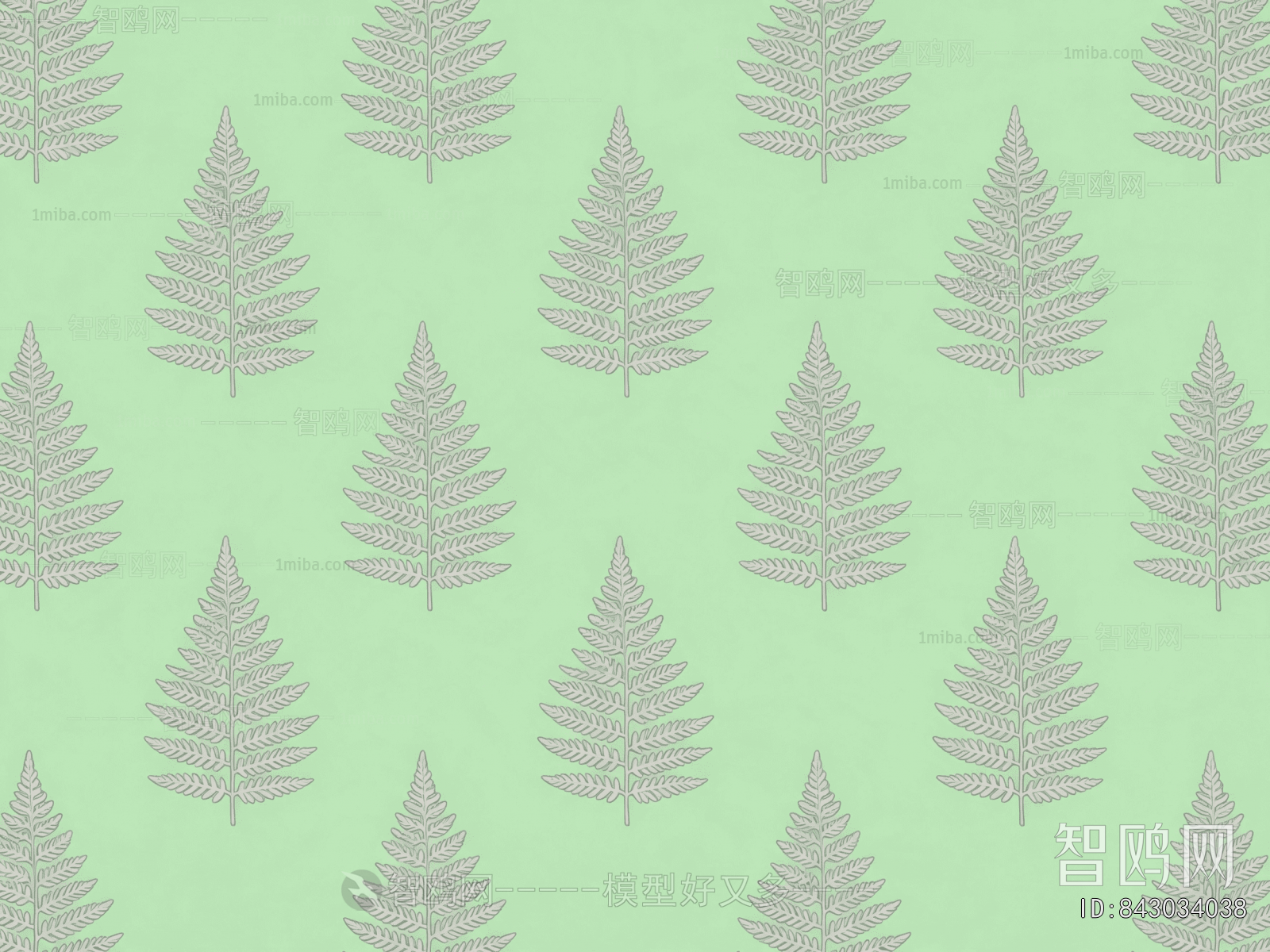Animal And Plant Pattern Wallpaper