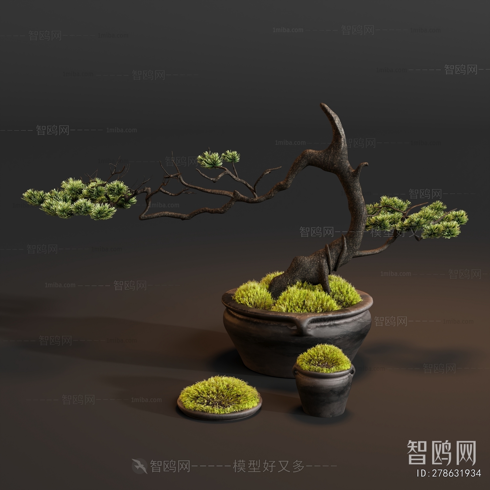New Chinese Style Bonsai