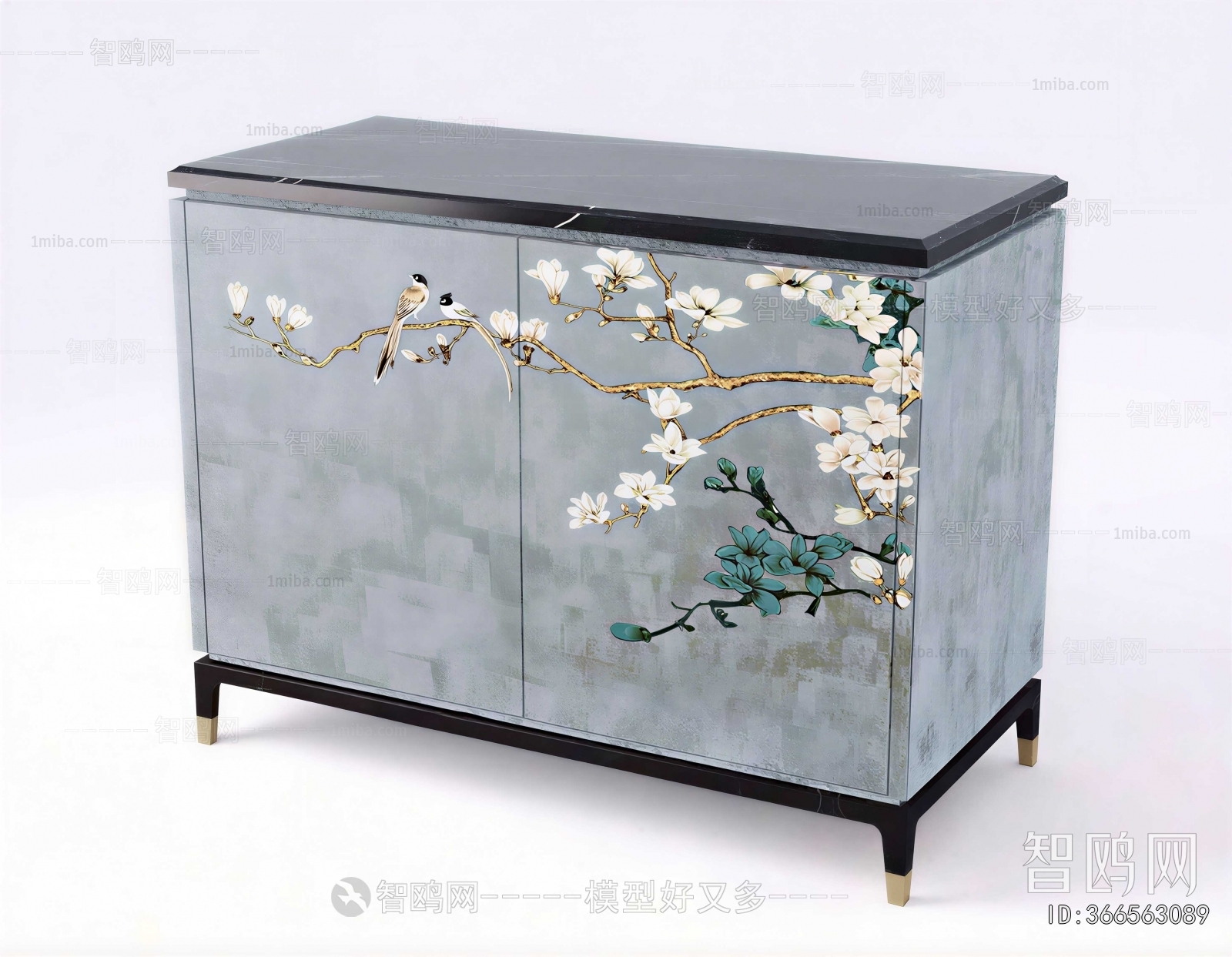New Chinese Style Side Cabinet