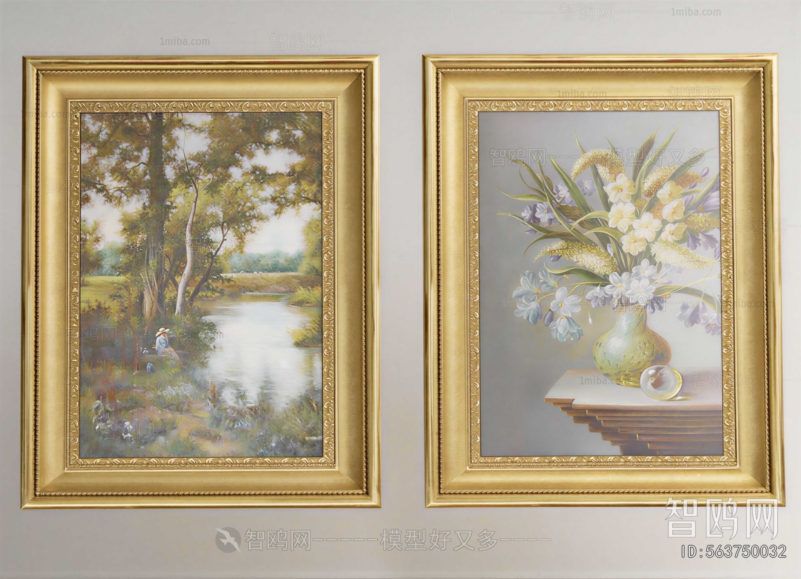 American Style Painting