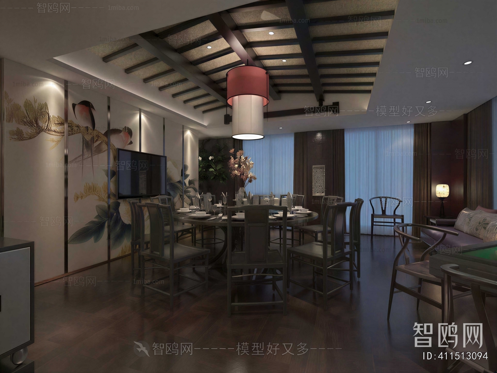 New Chinese Style Restaurant Box