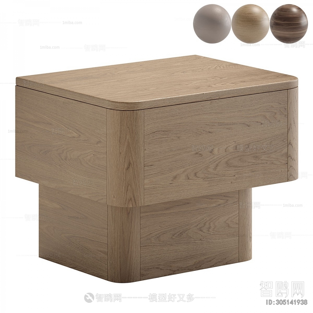 Modern Bedside Cupboard
