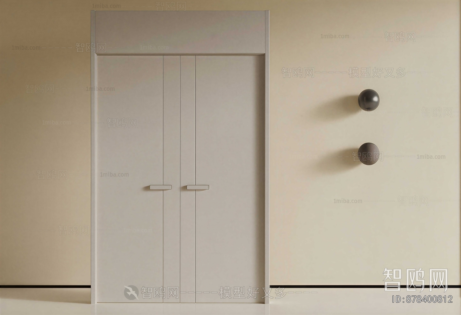 Modern Double Door