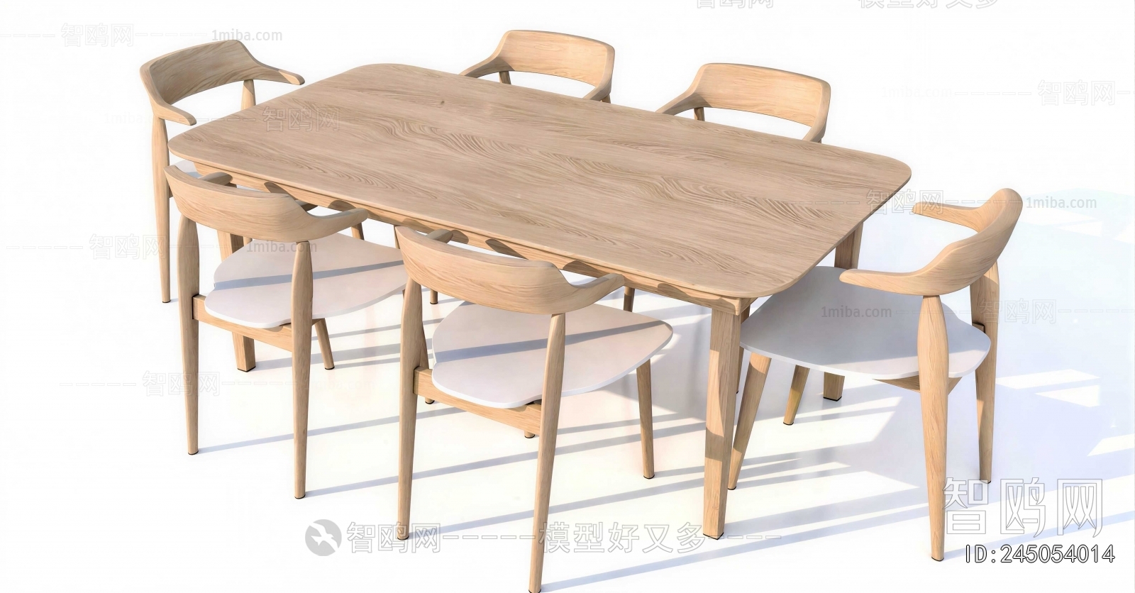 Nordic Style Dining Table And Chairs