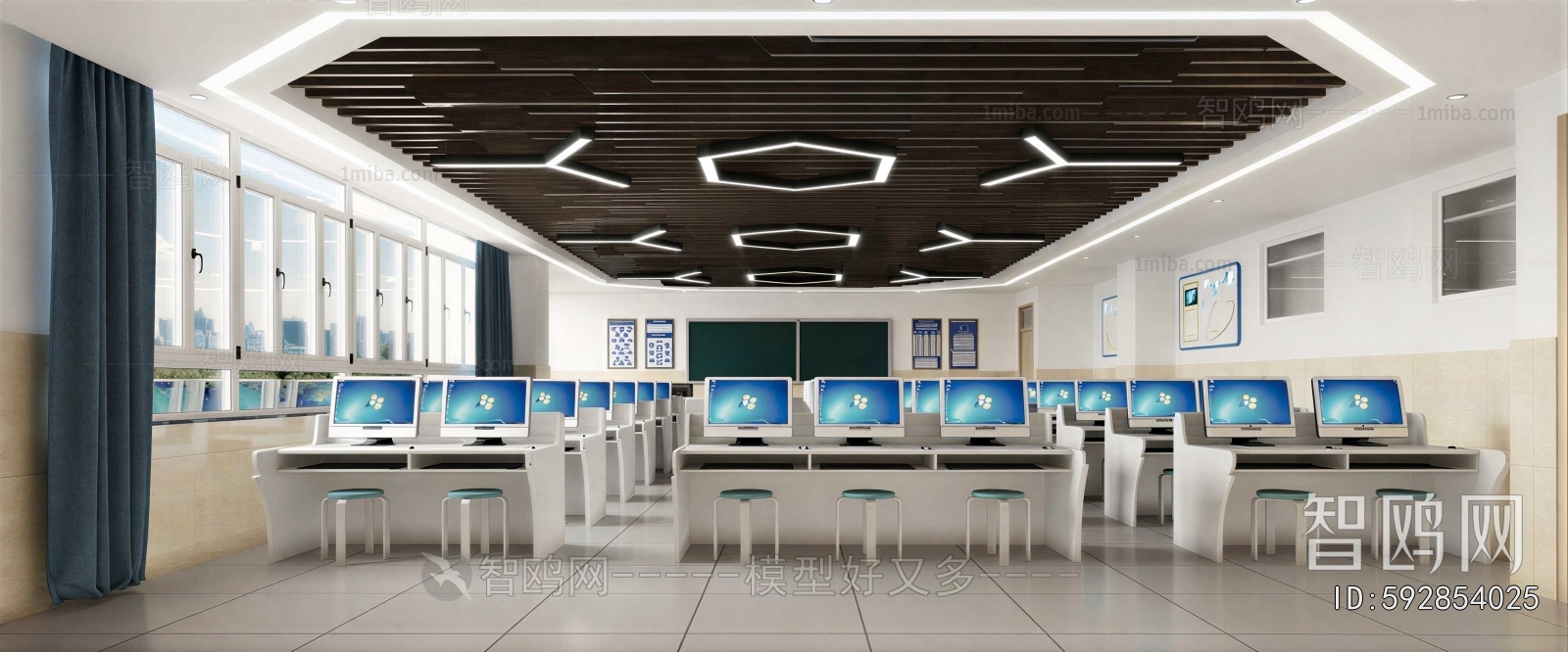 Modern School Classrooms