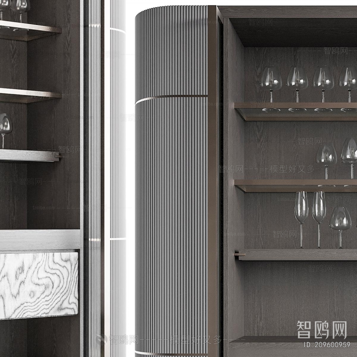 Modern Wine Cabinet
