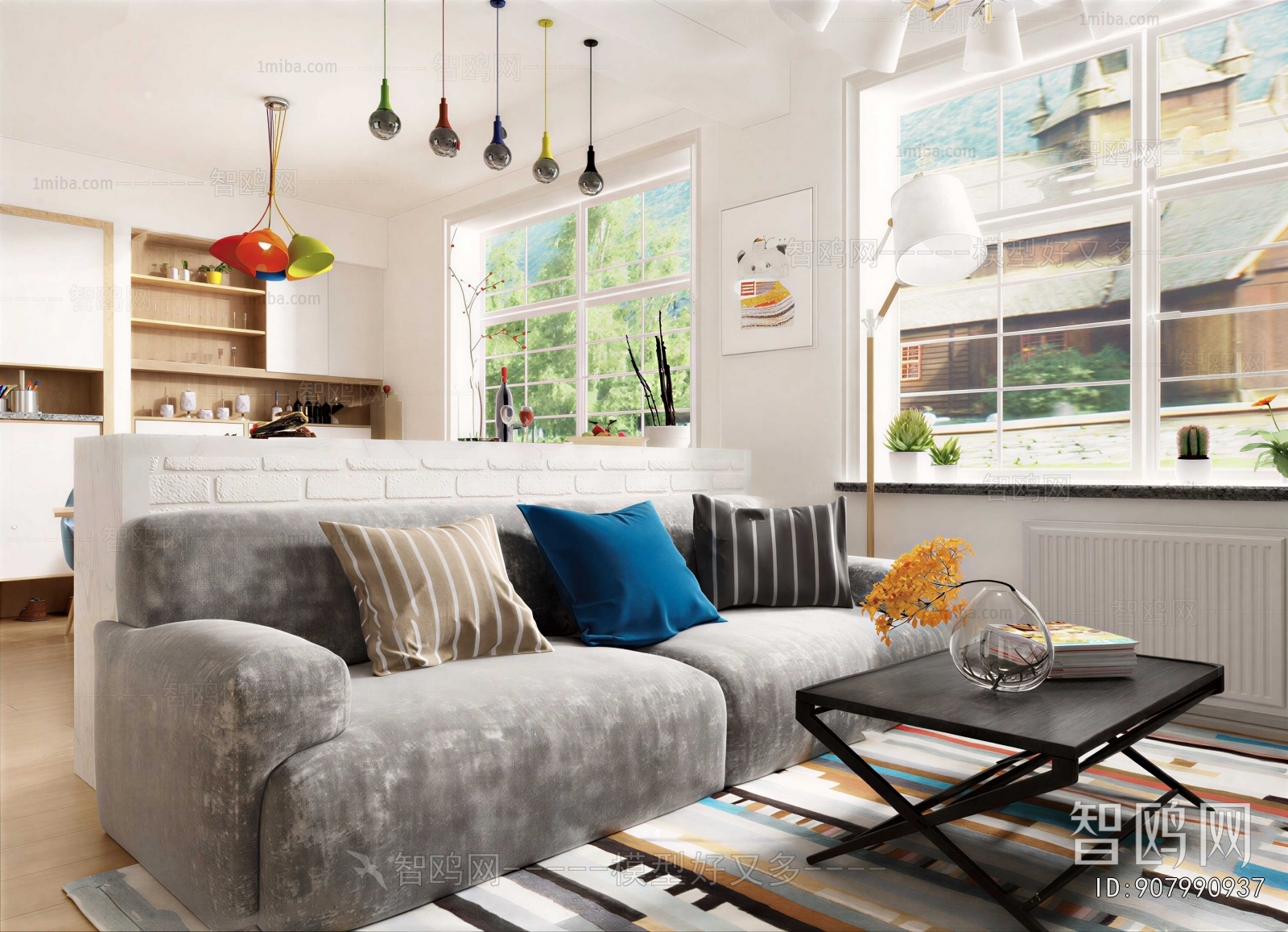 Nordic Style A Living Room