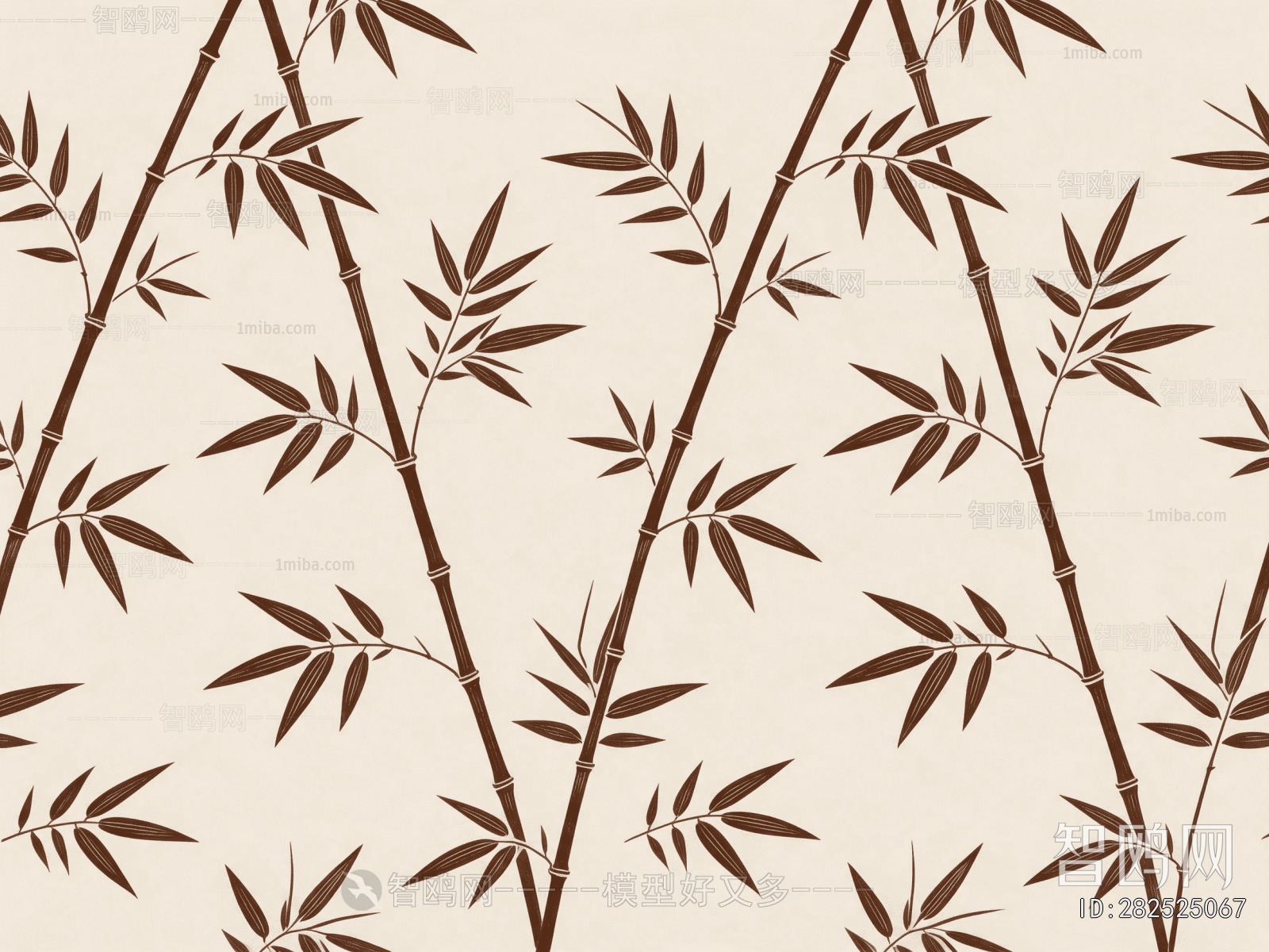 Animal And Plant Pattern Wallpaper