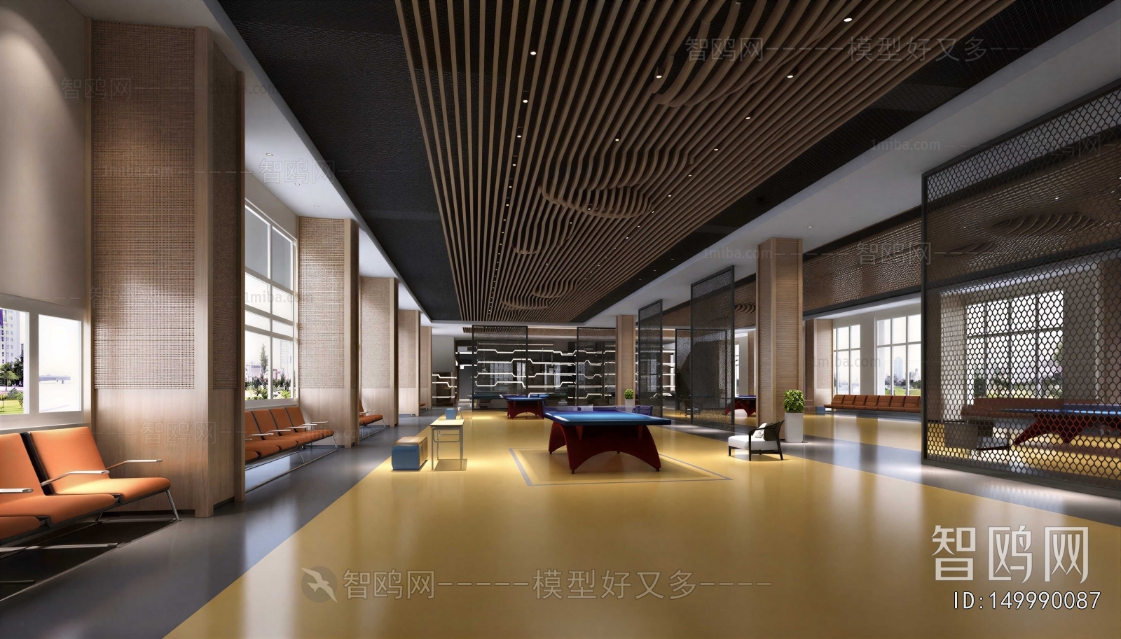 Modern Staff Recreation Room