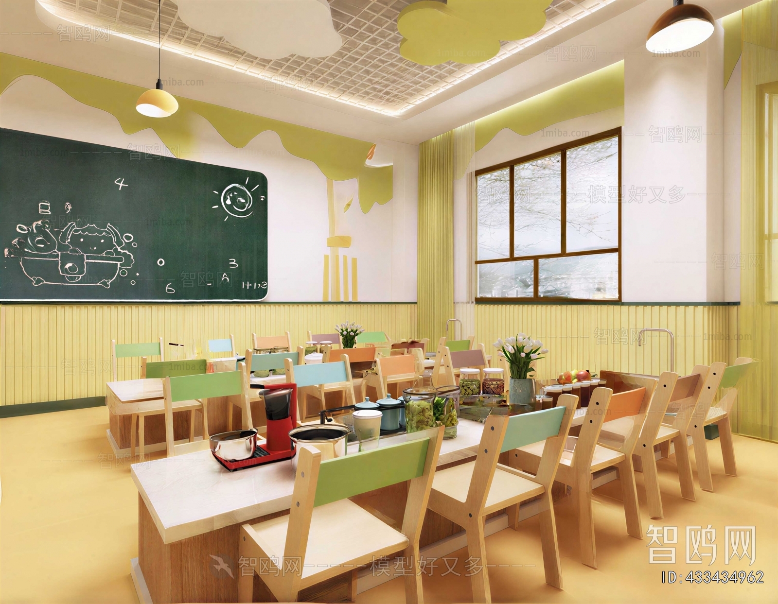 Modern Kindergarten Classrooms