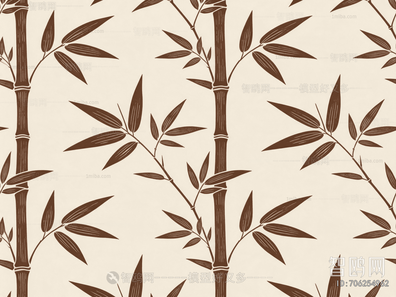Animal And Plant Pattern Wallpaper