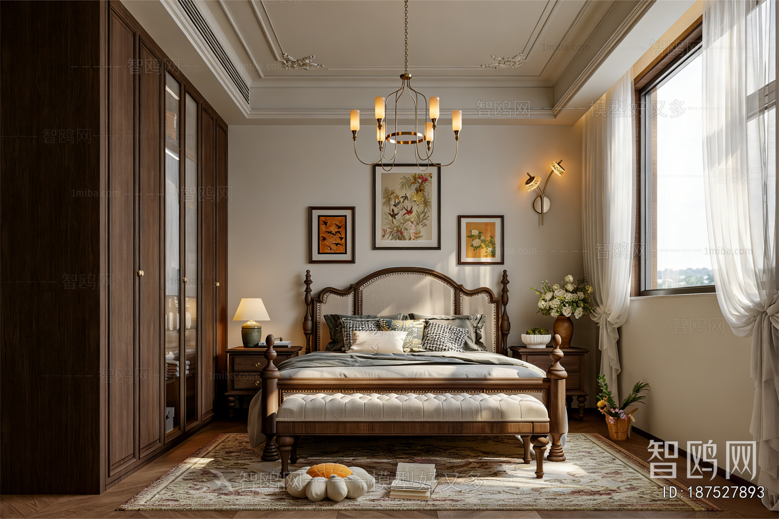 American Style Bedroom