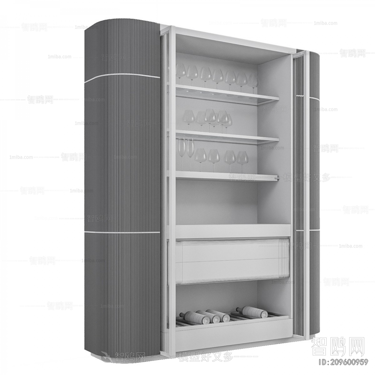 Modern Wine Cabinet