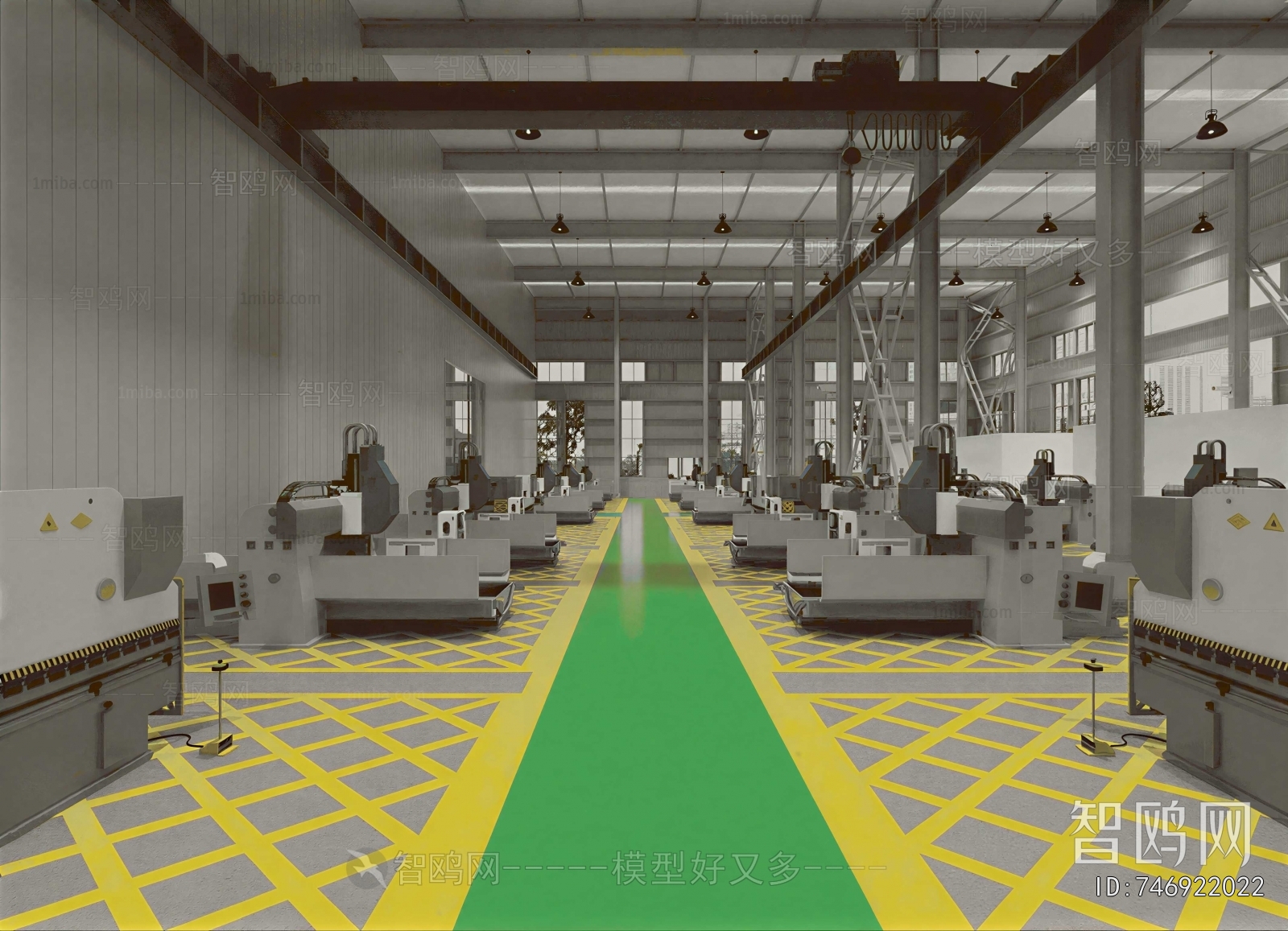 Modern Factory Floor/warehouse