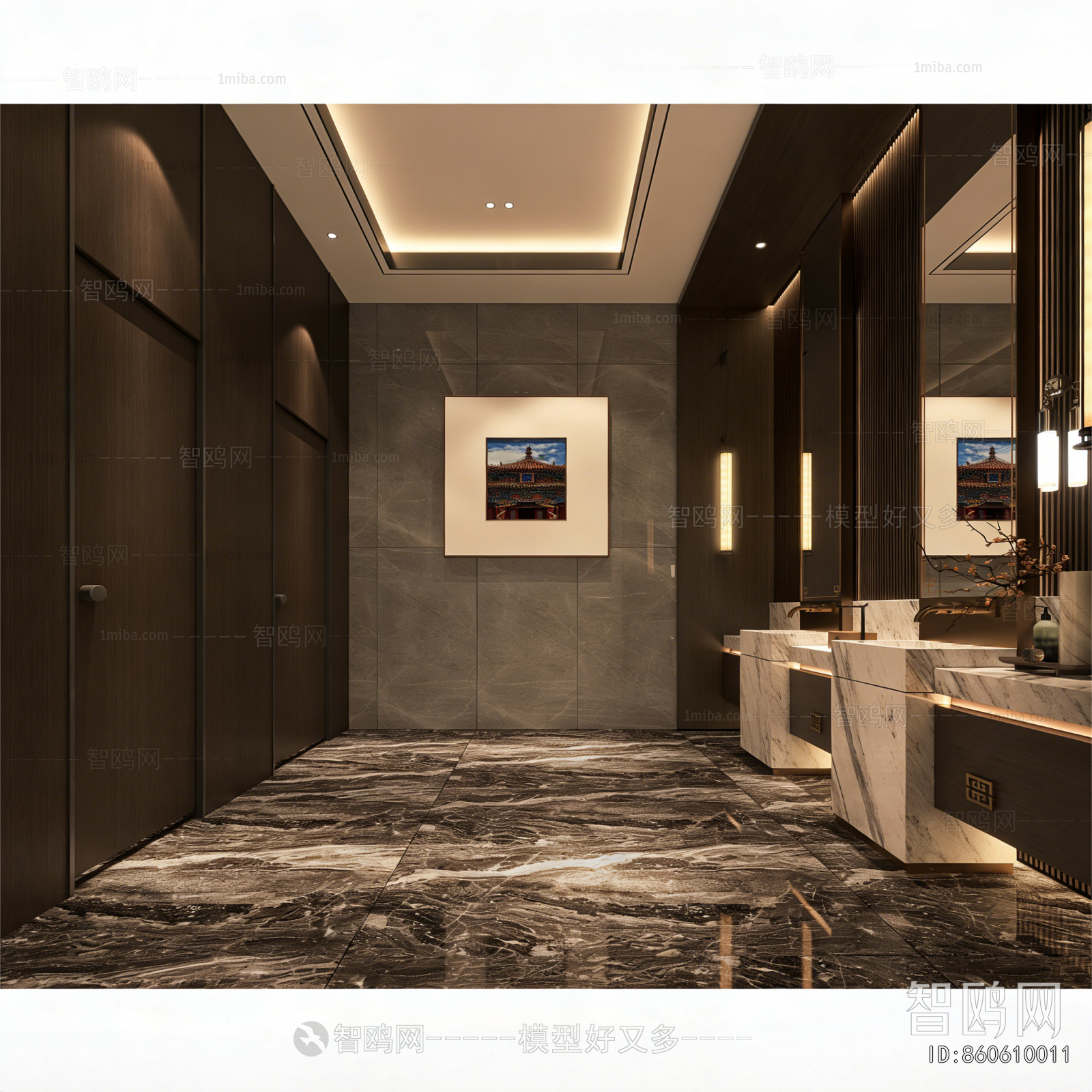New Chinese Style Public Toilet