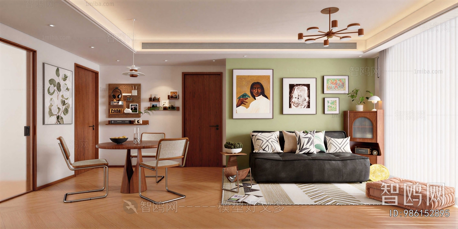Nordic Style A Living Room