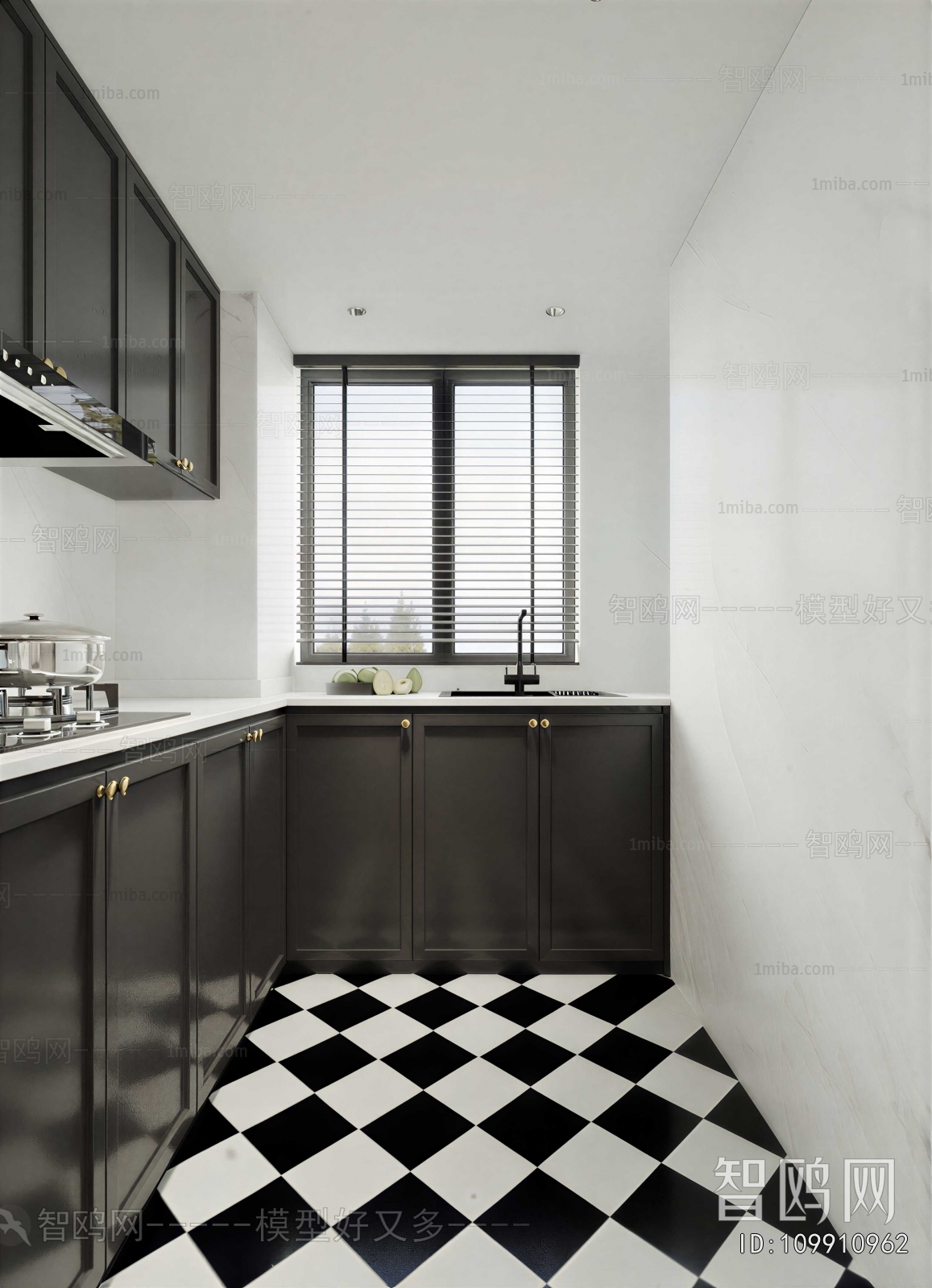 French Style Open Kitchen