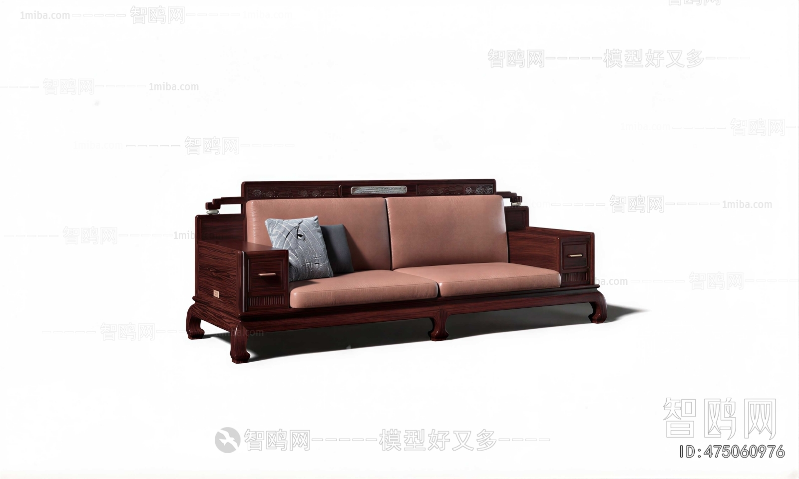 New Chinese Style A Sofa For Two