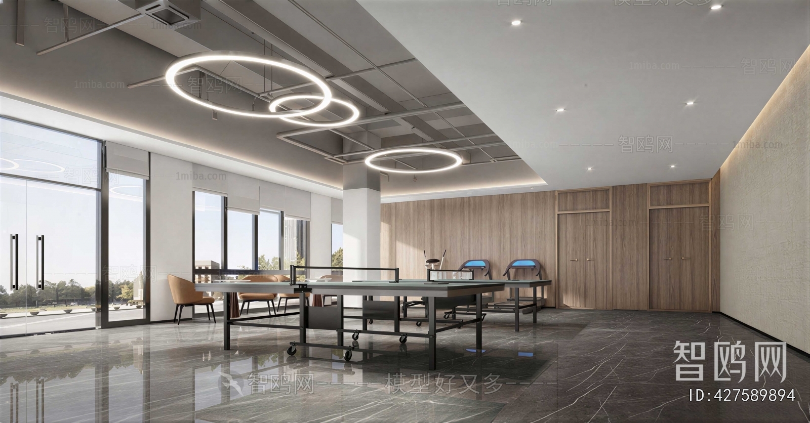 Modern Staff Recreation Room
