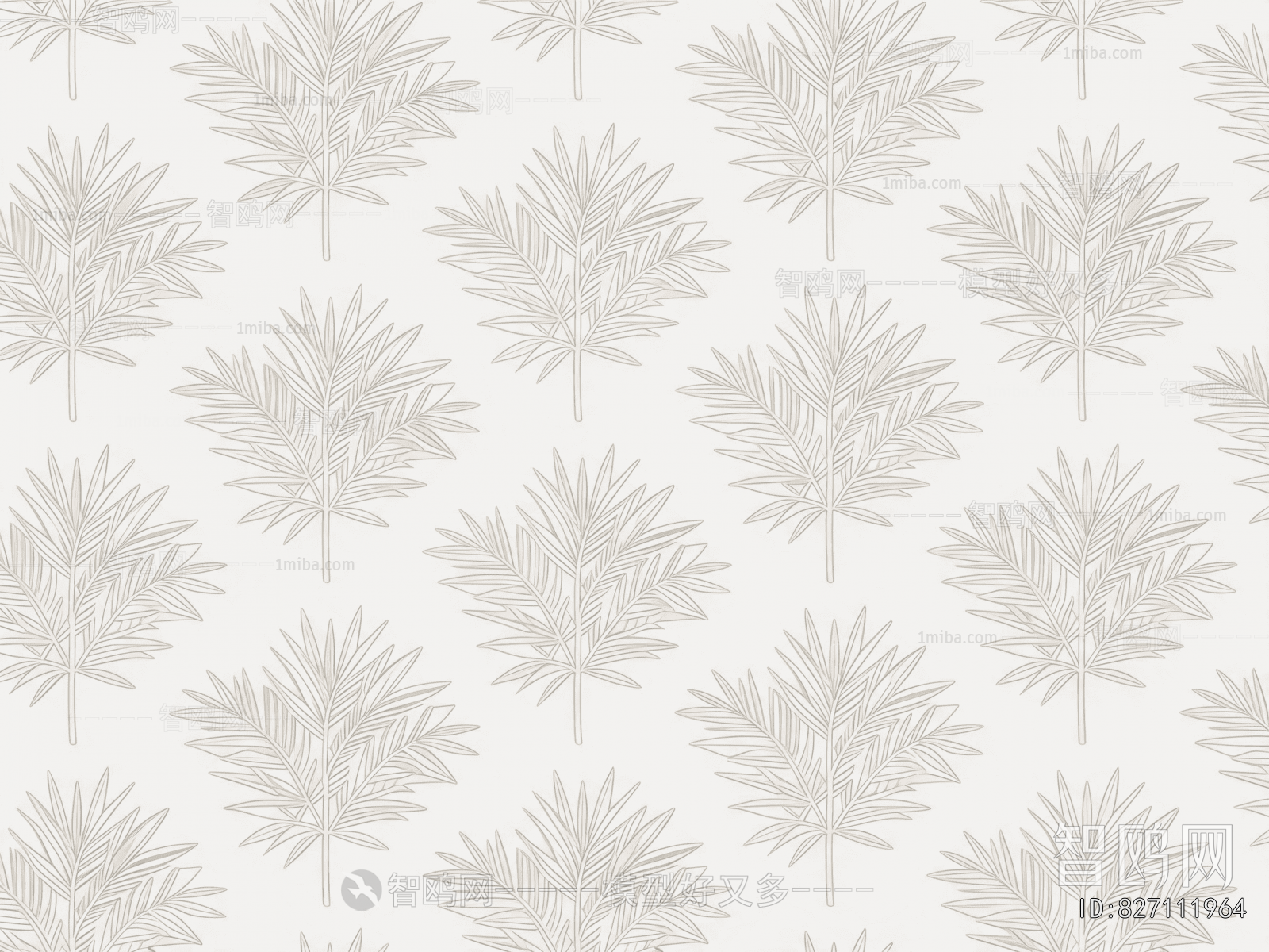 Animal And Plant Pattern Wallpaper