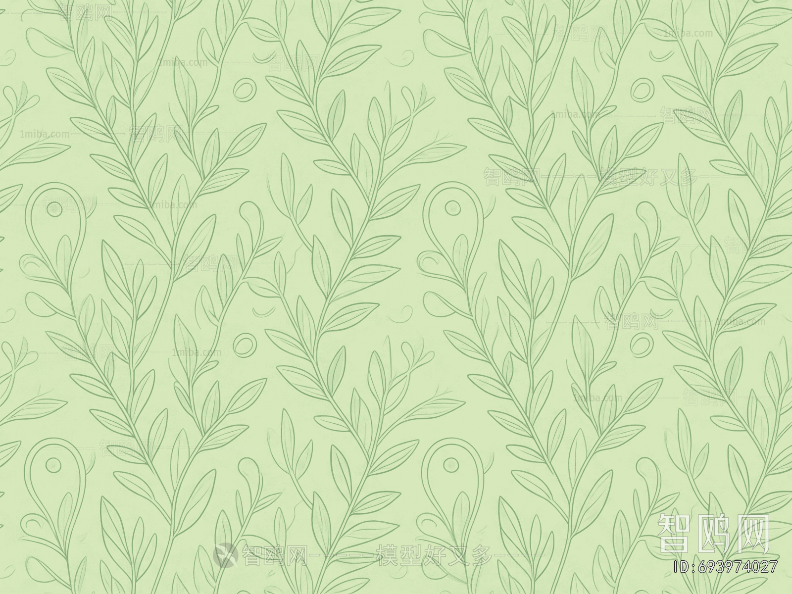 Animal And Plant Pattern Wallpaper