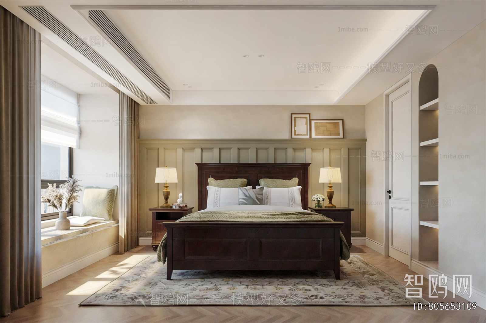 American Style Bedroom
