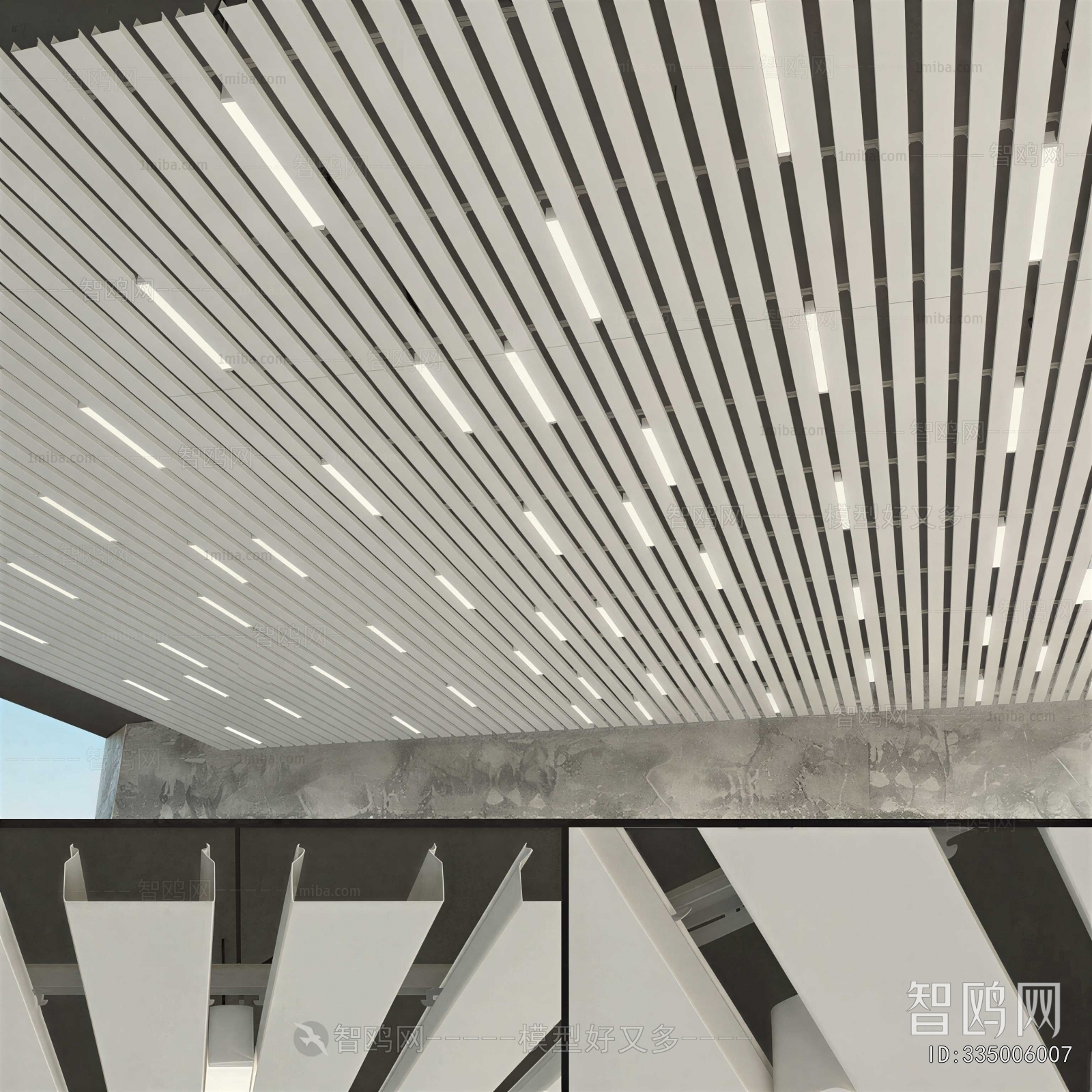Modern Suspended Ceiling