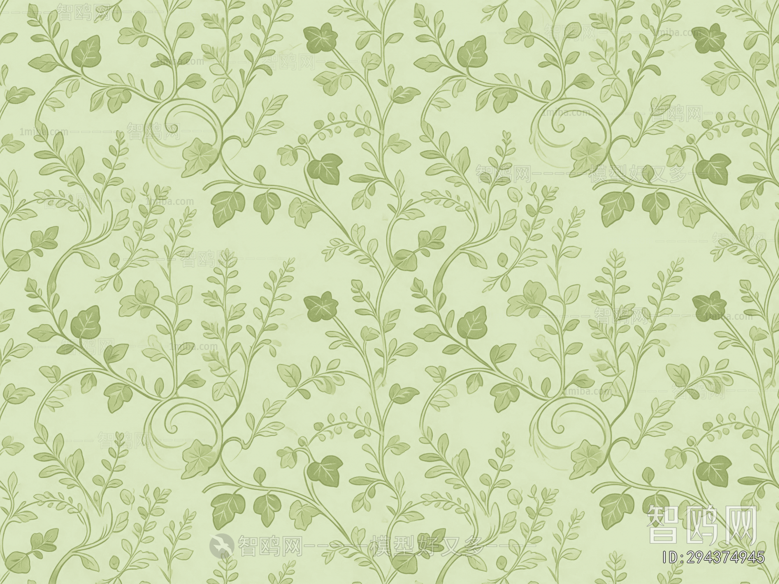 Animal And Plant Pattern Wallpaper