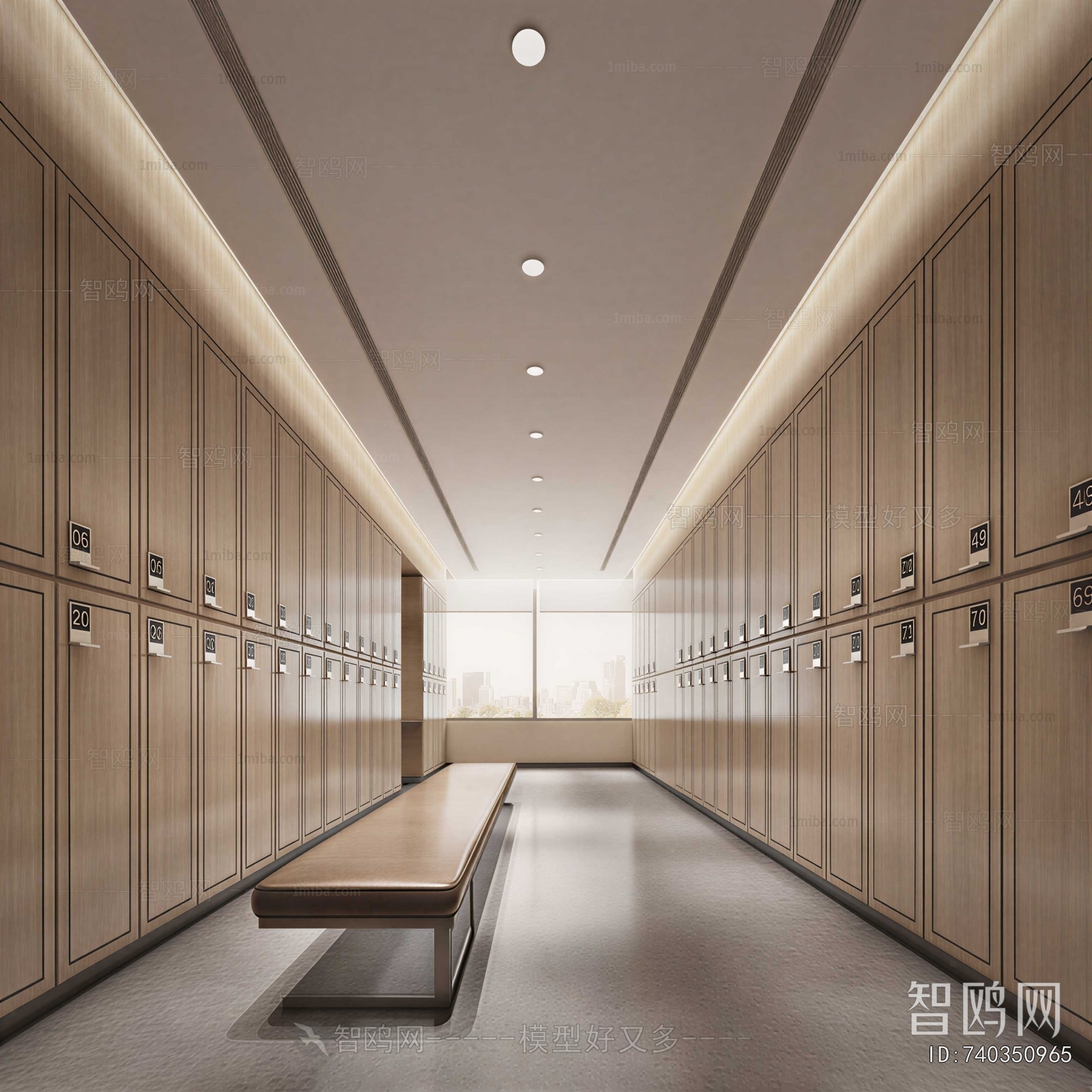 Modern Changing Room