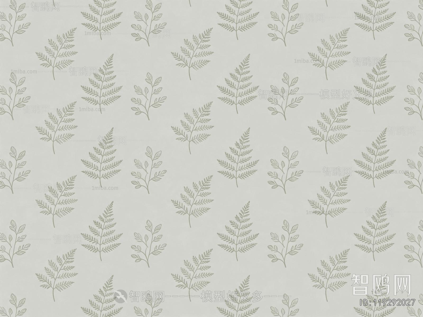 Animal And Plant Pattern Wallpaper