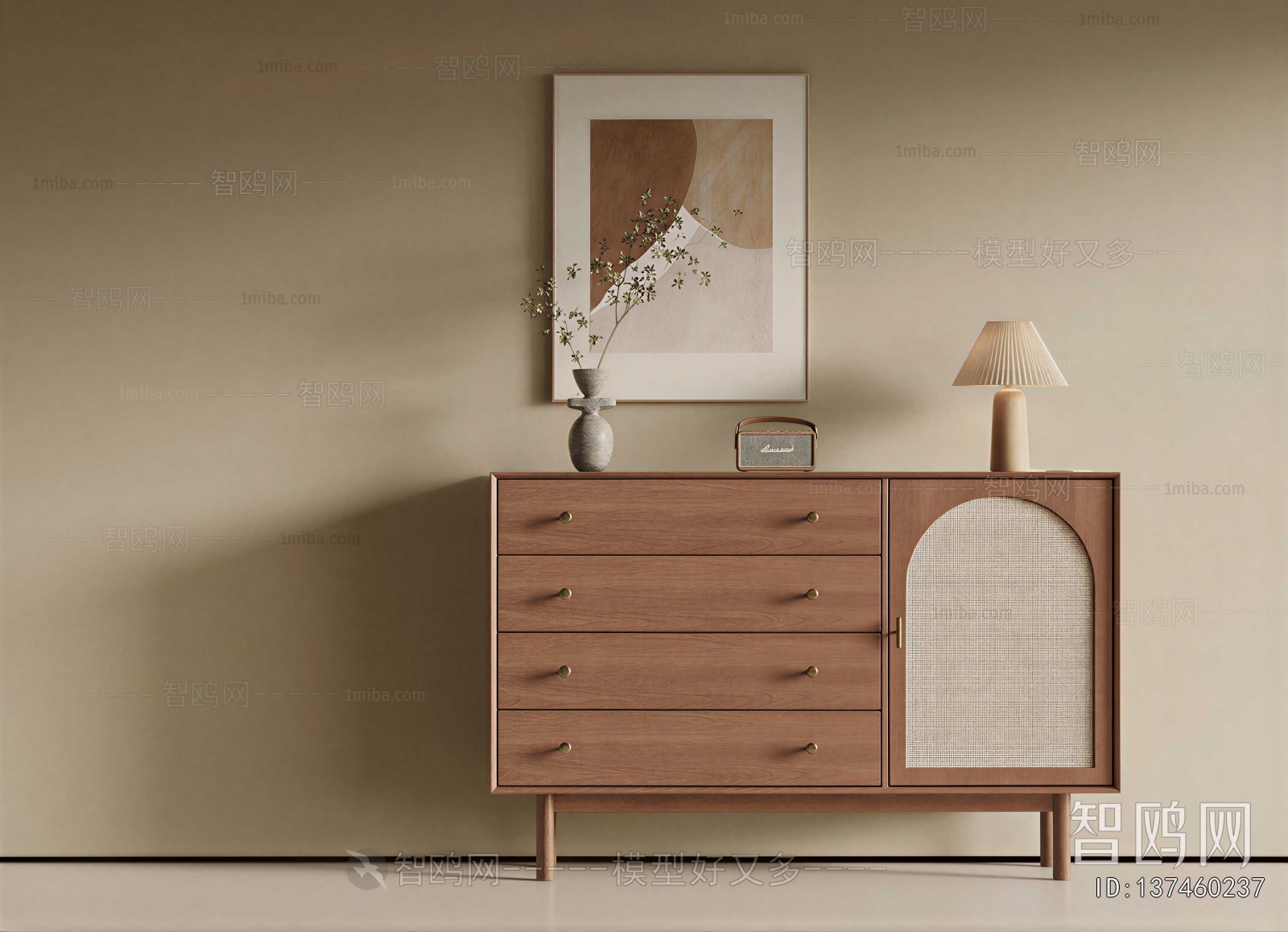 Nordic Style Side Cabinet