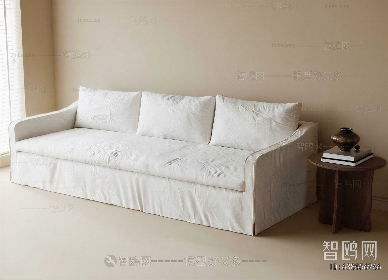 Modern Three-seat Sofa