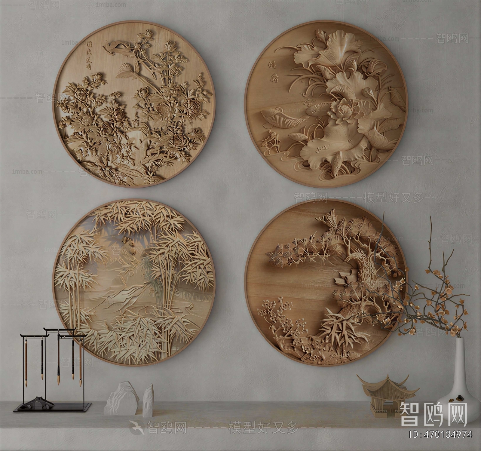 New Chinese Style Wall Decoration