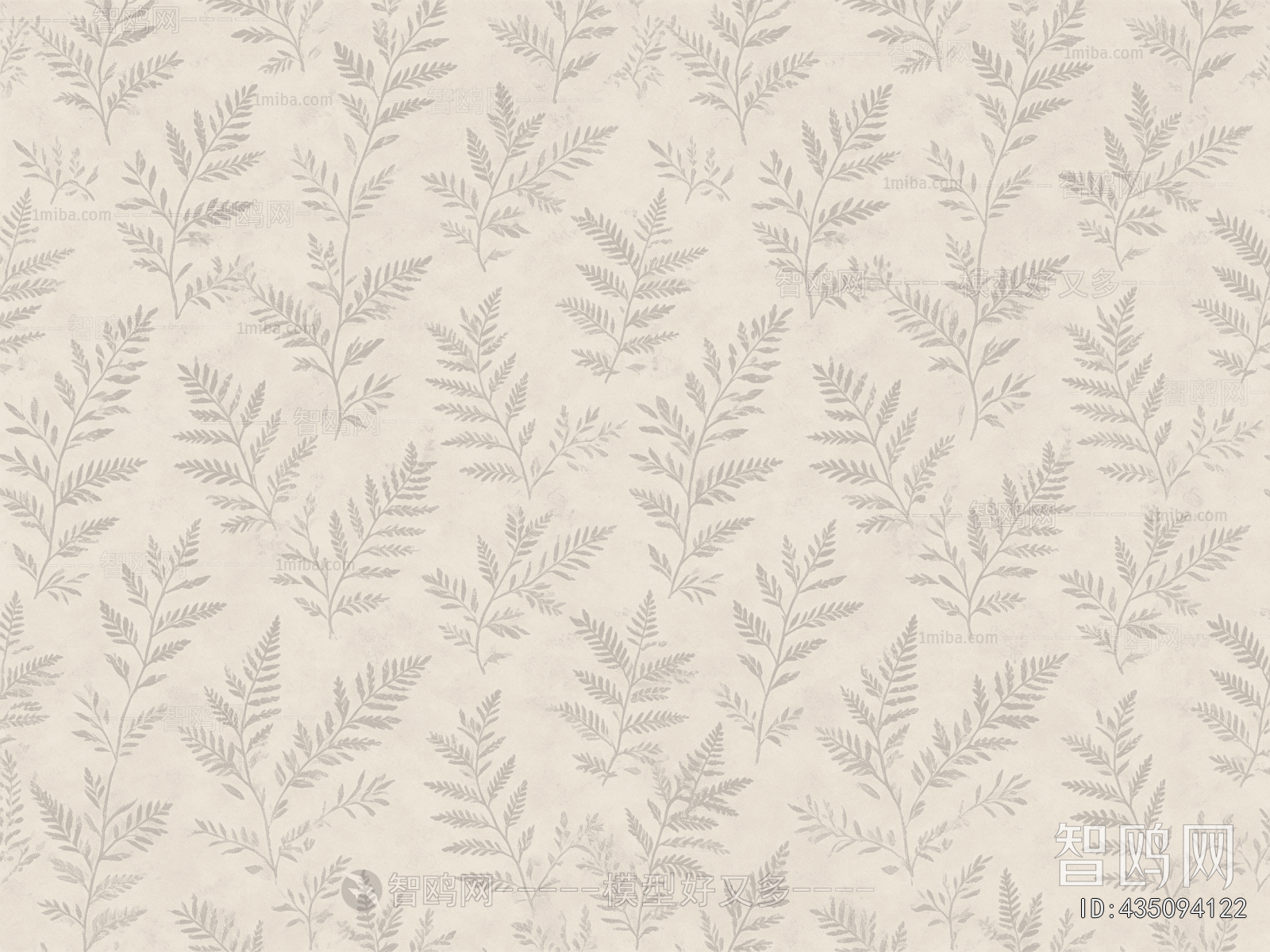 Animal And Plant Pattern Wallpaper