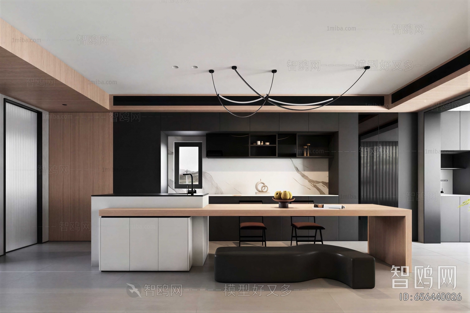 Modern Open Kitchen