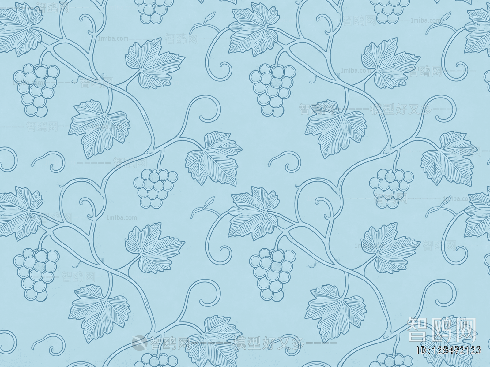 Animal And Plant Pattern Wallpaper