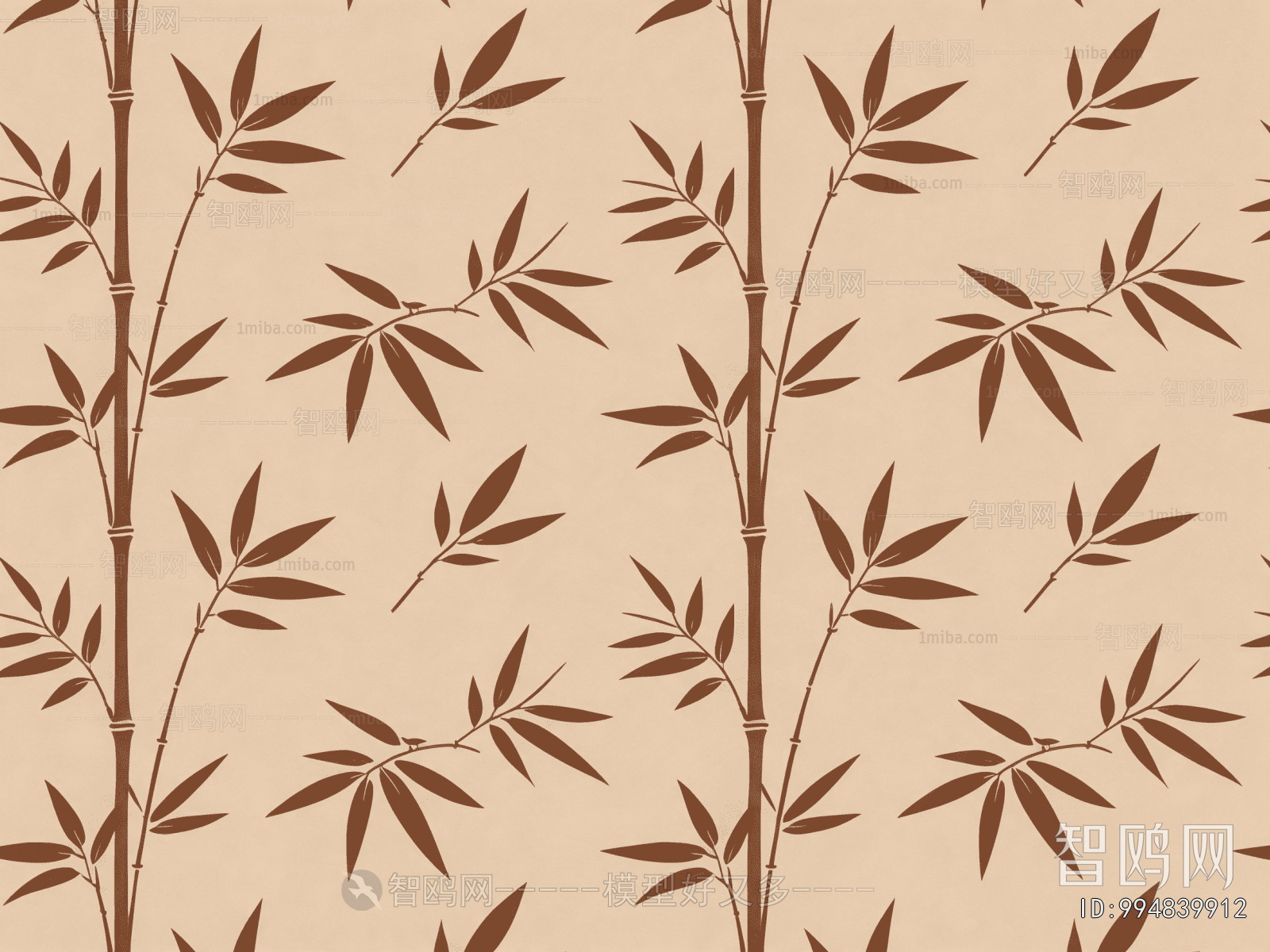 Animal And Plant Pattern Wallpaper