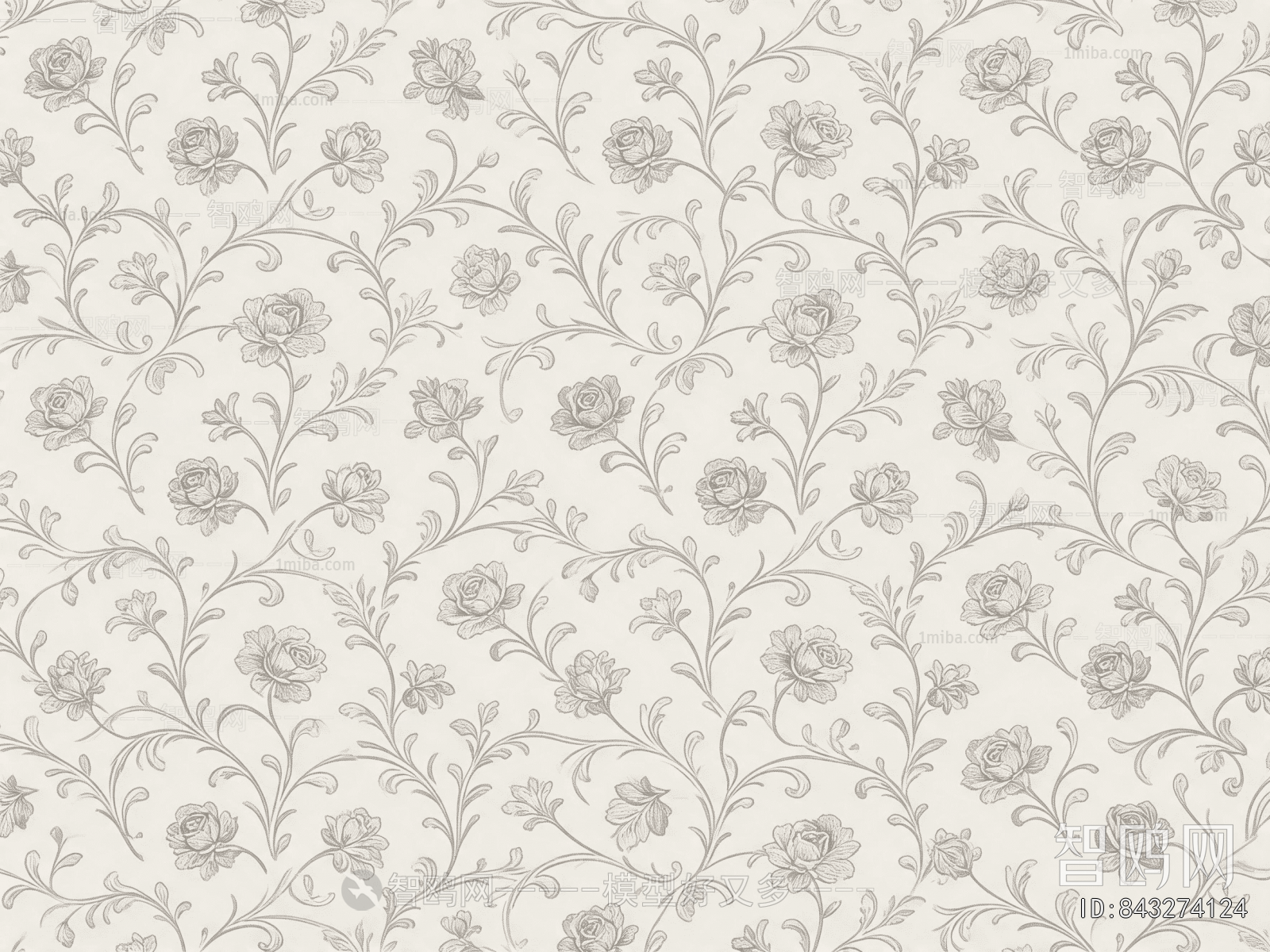 Animal And Plant Pattern Wallpaper