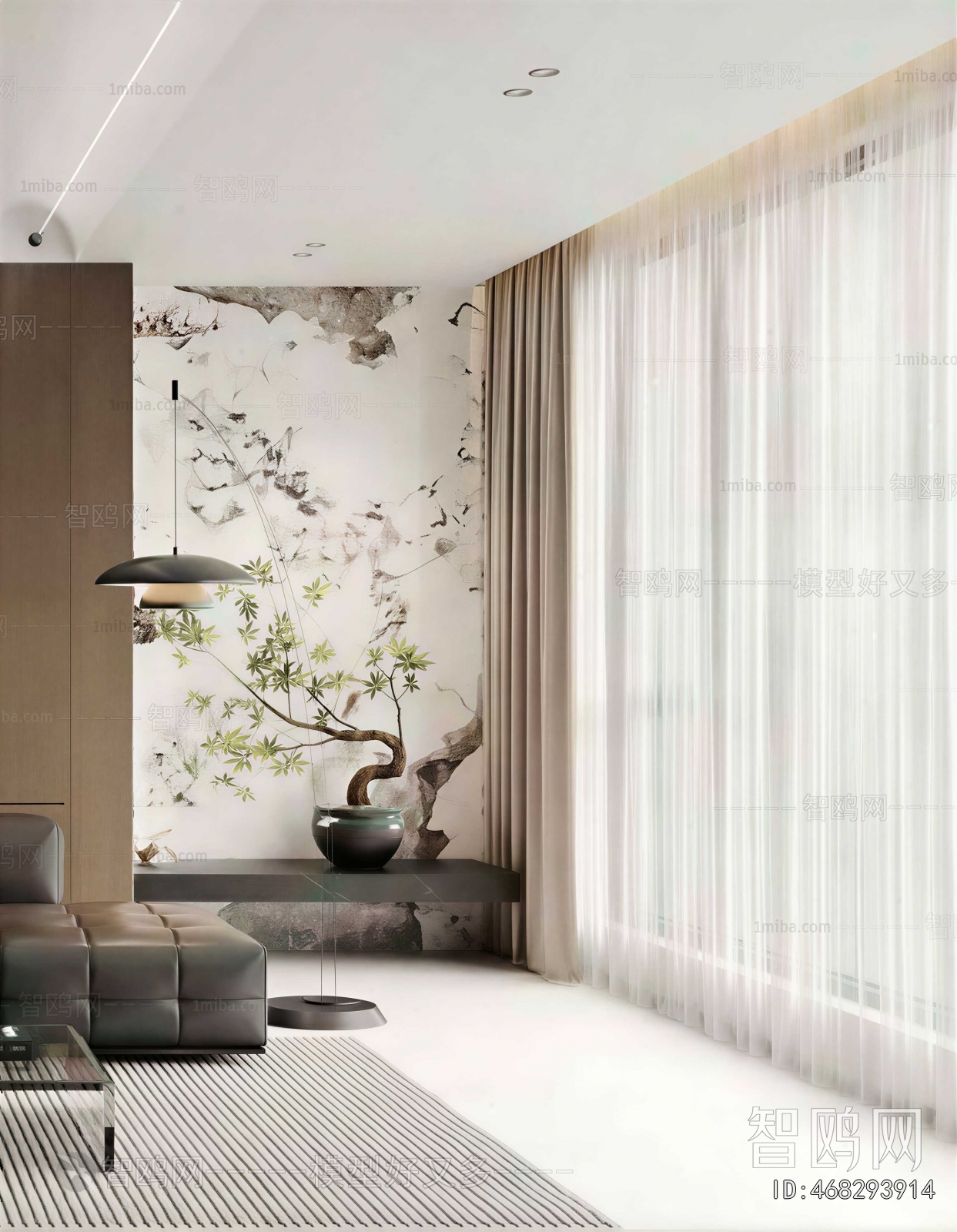 New Chinese Style Hallway