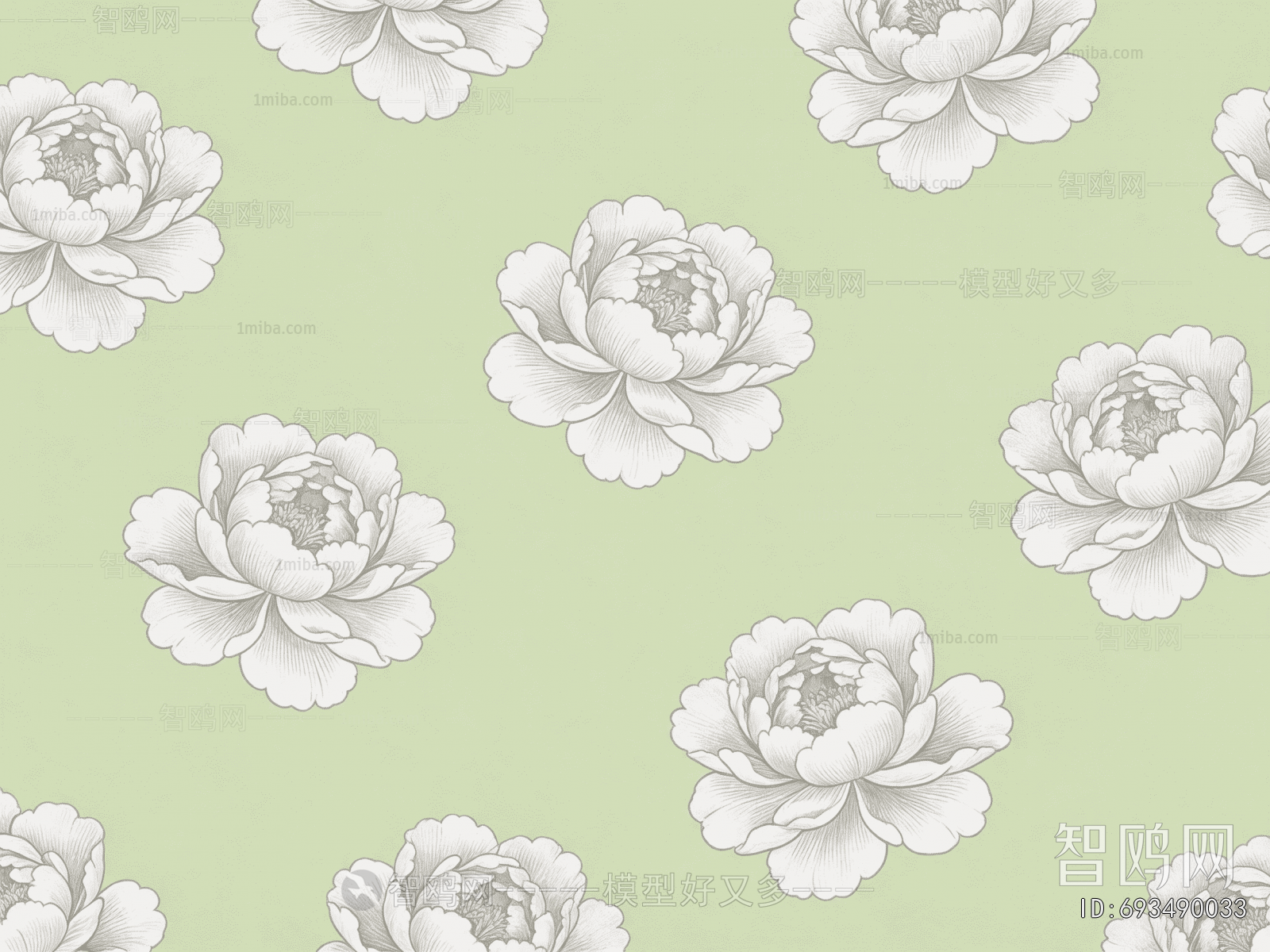 Animal And Plant Pattern Wallpaper