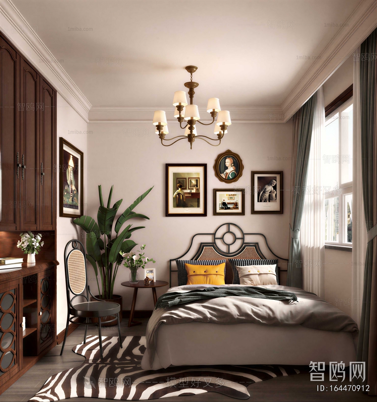 American Style Bedroom