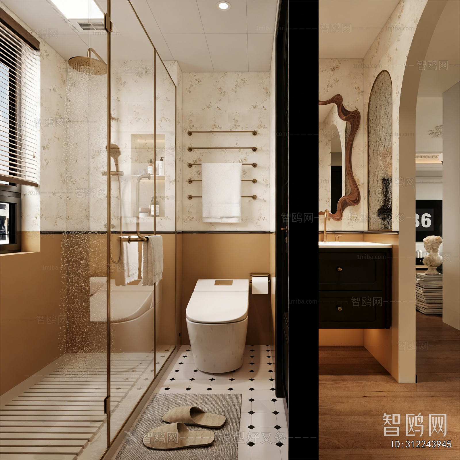 French Style TOILET