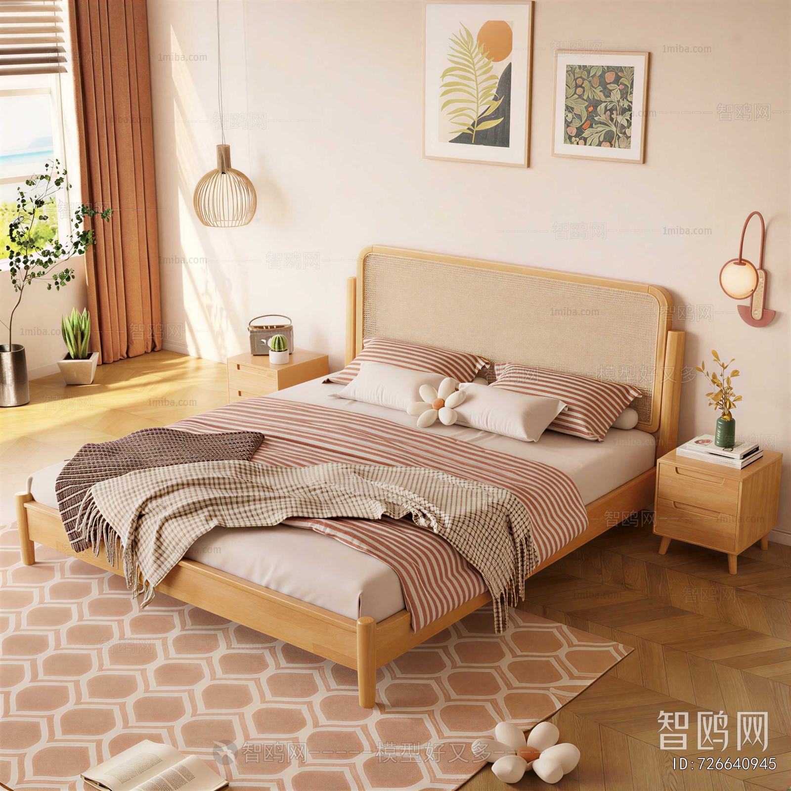 Modern Double Bed