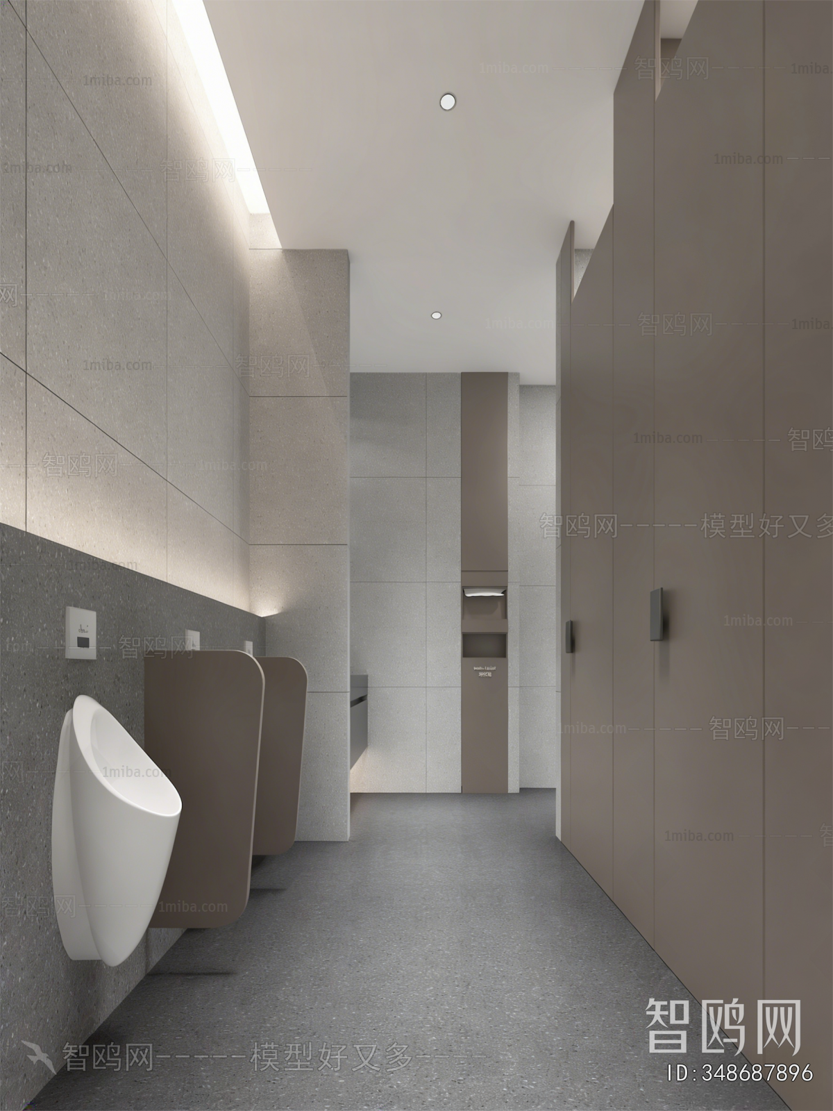Modern Public Toilet