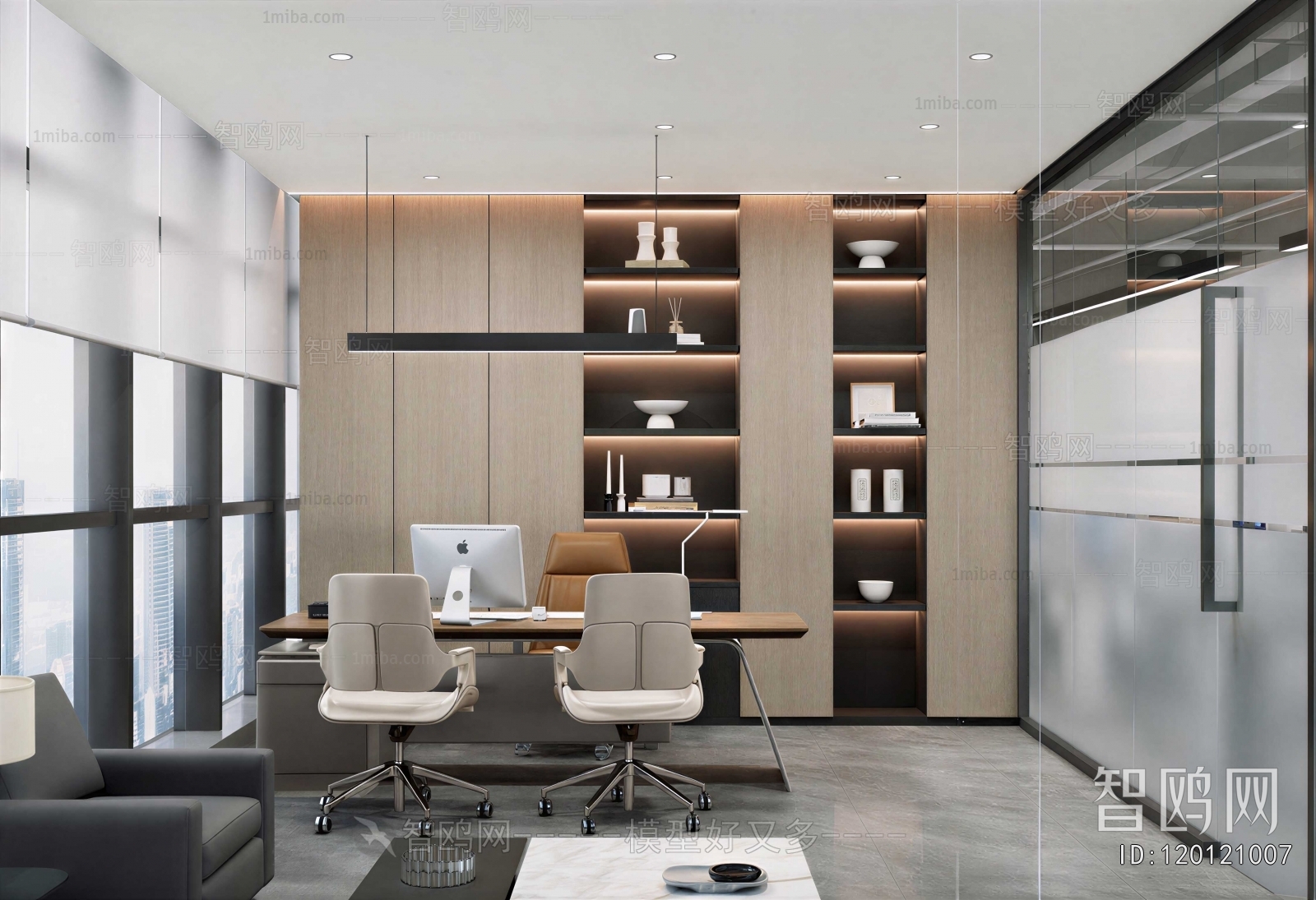 Modern Manager's Office