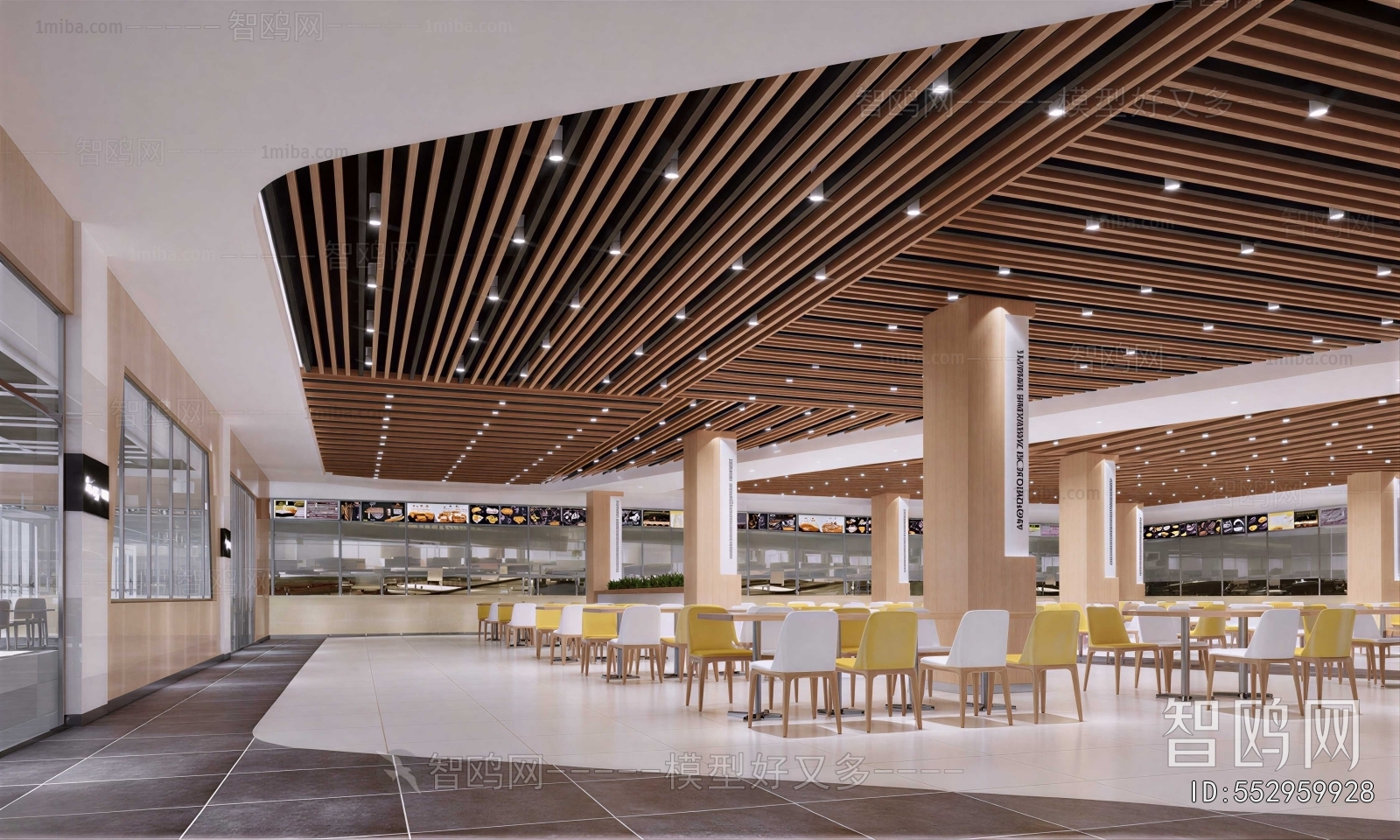 Modern Office Canteen